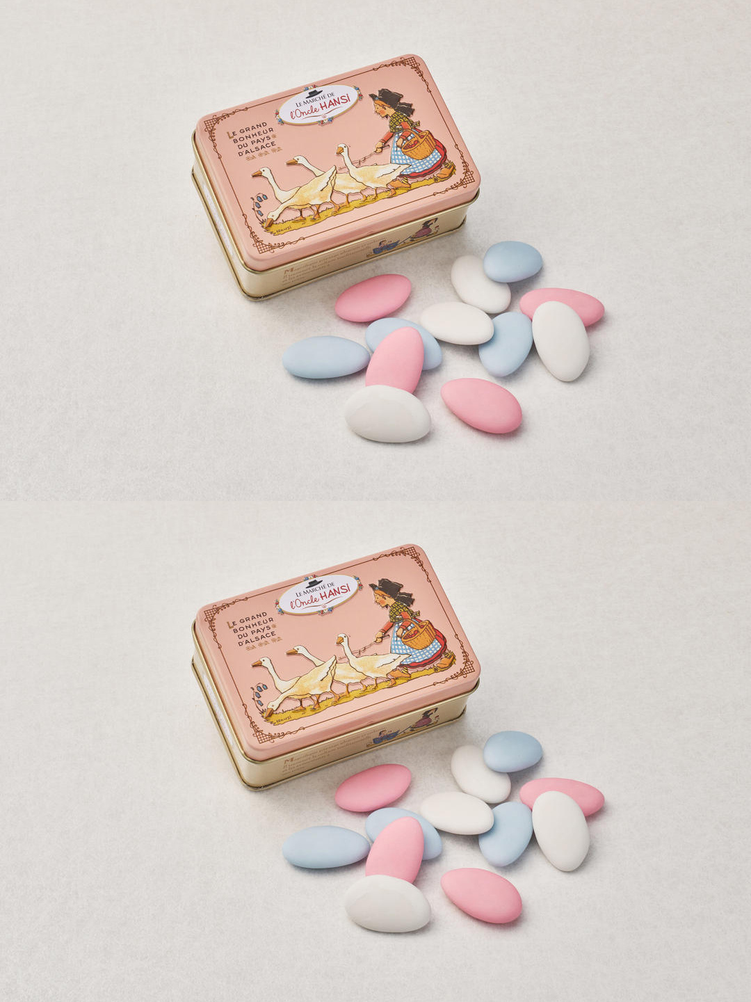 オンクルアシン ピンク小缶 チョコレート菓子 - 菓子
