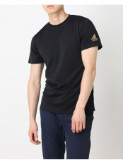 Black/Gold●[adidas combat sports/アディダスコンバットスポーツ] T-shirt 肩ロゴTシャツ○15929