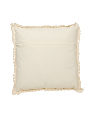 BEIGE MID　COTTON L CUSHION W/SMALL FLOWERSを見る