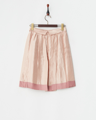 ピンククリスタル タックギャザースカートを見る