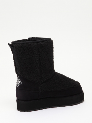 BLACK SHERPA MID BOOT WITH SIDE ZIPを見る