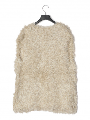MILK FUR LIKE WARM KNIT VESTを見る