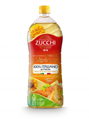 あらゆるお料理を引き立てる高オレイン酸のイタリア産ひまわり油　3本セットを見る