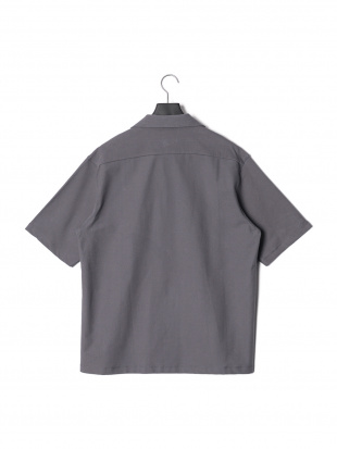 チャコール MINUS オープンカラーHSシャツを見る
