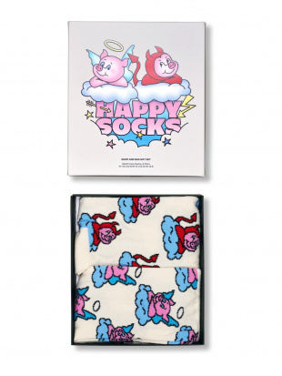 グッド バッド ピッグ [GIFT BOX]クルーソックス 2足セットを見る