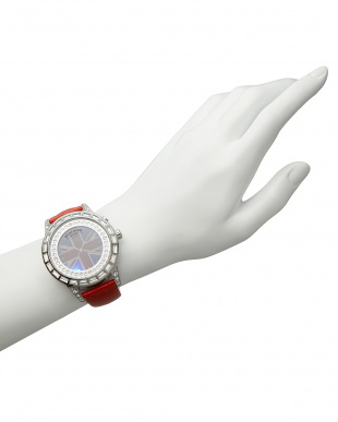 シルバー×レッド　腕時計　RM006-0310ST-RD　Dazzleを見る