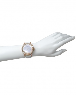 ピンクゴールド×ホワイト 腕時計　RM006-1477　Dazzleを見る