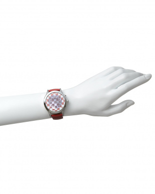 レッド×ホワイト 腕時計　RM052-0314ST　Fashioncode│UNISEXを見る
