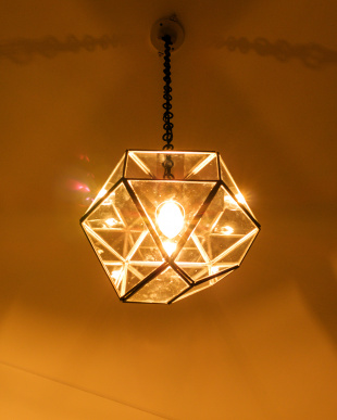 SV LAMP by CRAFT TERRARIUM 1BULB PENDANT LIGHT TRIANGLE（電球なし）を見る