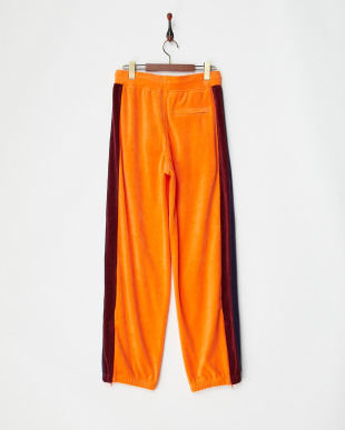 FLAME-EVENING BLUE　VELOUR TRACK PANT｜WOMENを見る