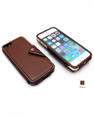 Brown 　MODERN CLASSIC LEATHER EDITION　iPhone SE／5s／5用を見る