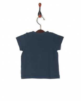 ブルー 16/-サークルエアーテンジク ロゴPT ベビーS/S Tシャツを見る