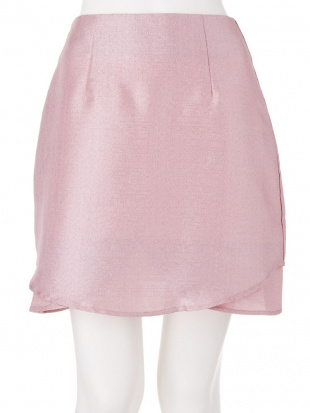 ピンク グリッター台形スカート dazzlinを見る