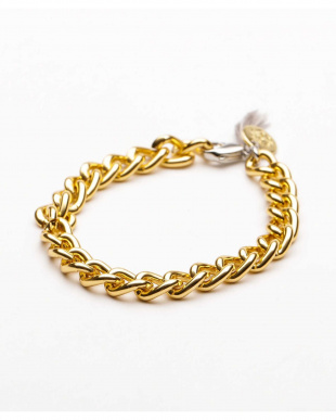 ゴールド Almite　Curblink　Chain　Bracelet ナノ・ユニバースメンズ（ＥＣ専売）を見る