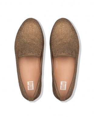 Bronze AUDREY SHIMMERCRYSTALLOAFERSを見る