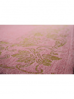 ピンク イタリア製ジャカード織玄関マット　ベルリーノ WOOL 65*120を見る