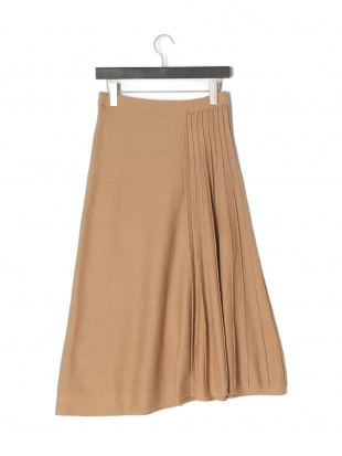 beige パールニットSKを見る