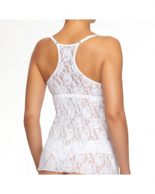 WHITE SIG LACE PADDED CAMI WHITEを見る