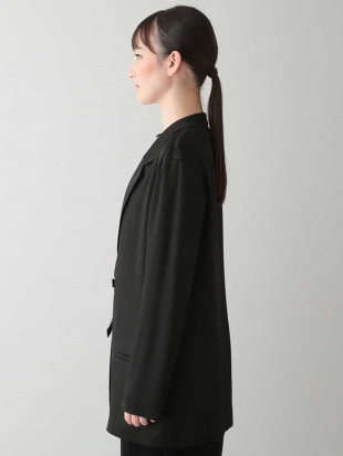 ブラック　【日本製】デザインテーラードジャケット HIROKO KOSHINOを見る