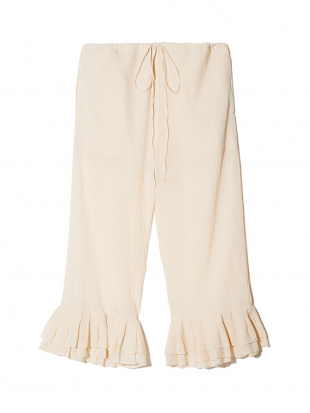 Ecru OG Cotton Pleated Pantsを見る