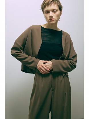 BRW Dropped Shoulder Soft Jacket Set Upを見る