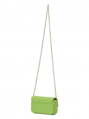 ワサビ レザー チェーンショルダーバッグ METROPOLIS MINI CROSSBODYを見る