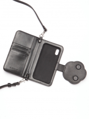 ブラック ペーシュ 手帳型スマホショルダーを見る