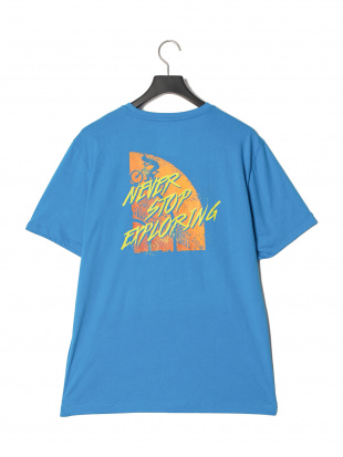 ブルー Tシャツ M FOUNDATION TRACKS GRAPHIC TEEを見る