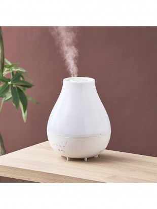 ホワイト 抗菌上部給水ハイブリッド式加湿器 LuLuPure hybridを見る