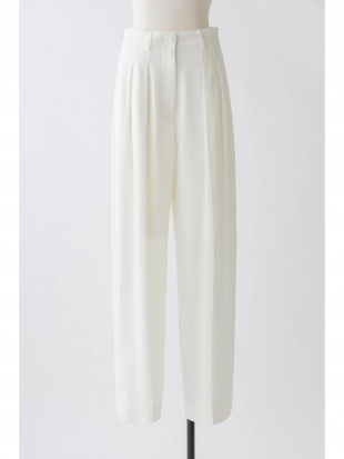 ホワイト Tuck Pantsを見る