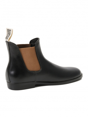 ブラックxベージュ SIDE GORE RAIN BOOTSを見る