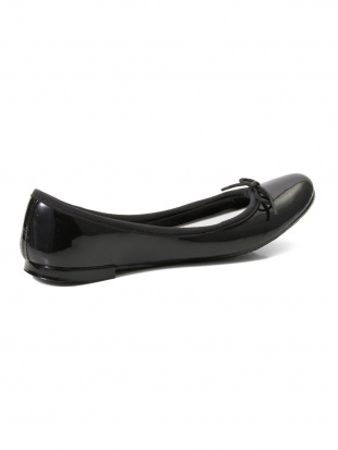 グロッシーブラック BALLET RAIN SHOESを見る