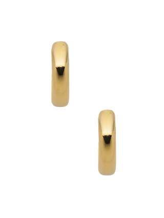 プラチナ Pt900 スナップ 軸幅2mm 直径13mm プラチナ 甲丸ピアス - The