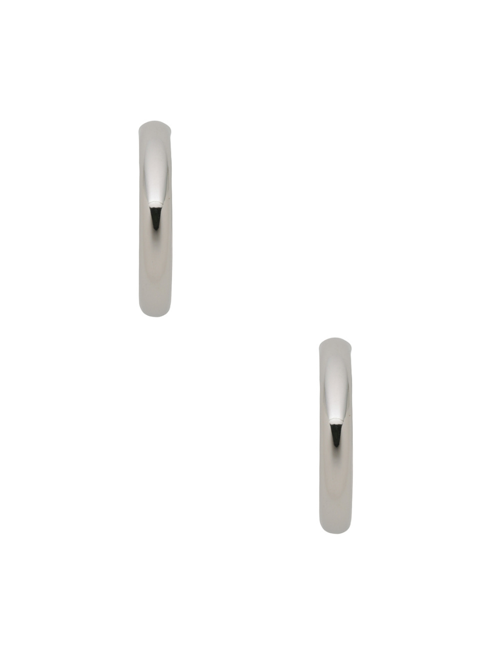 特価！Pt900プラチナ 新品 甲丸 スナップピアス 2×13 2x13mm プラチナ Pt900 スナップ 軸幅2mm 直径13mm プラチナ 甲丸ピアス - The