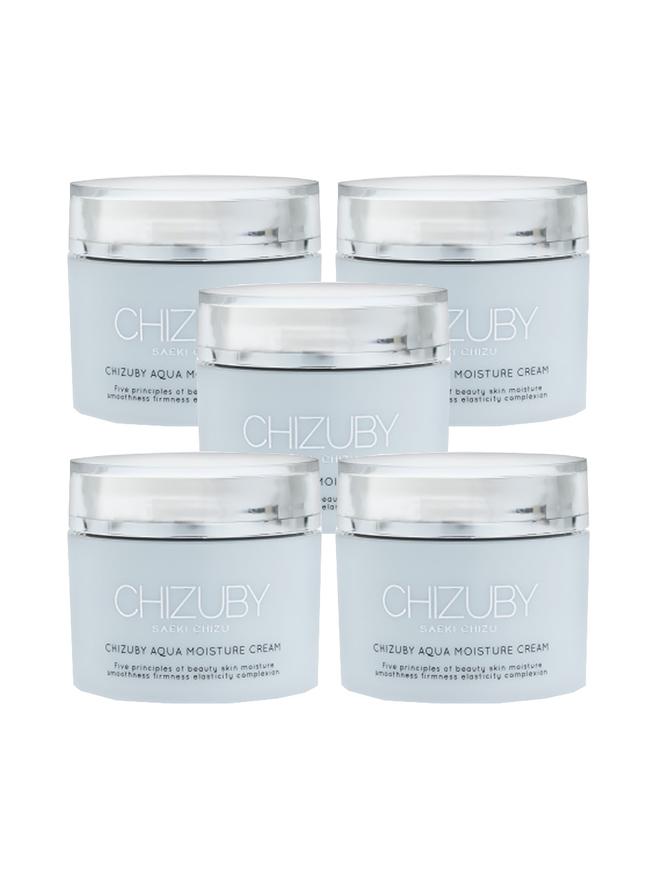 チズビー【徹底保湿】アクアモイスチャークリーム 5個セット - CHIZUBY 