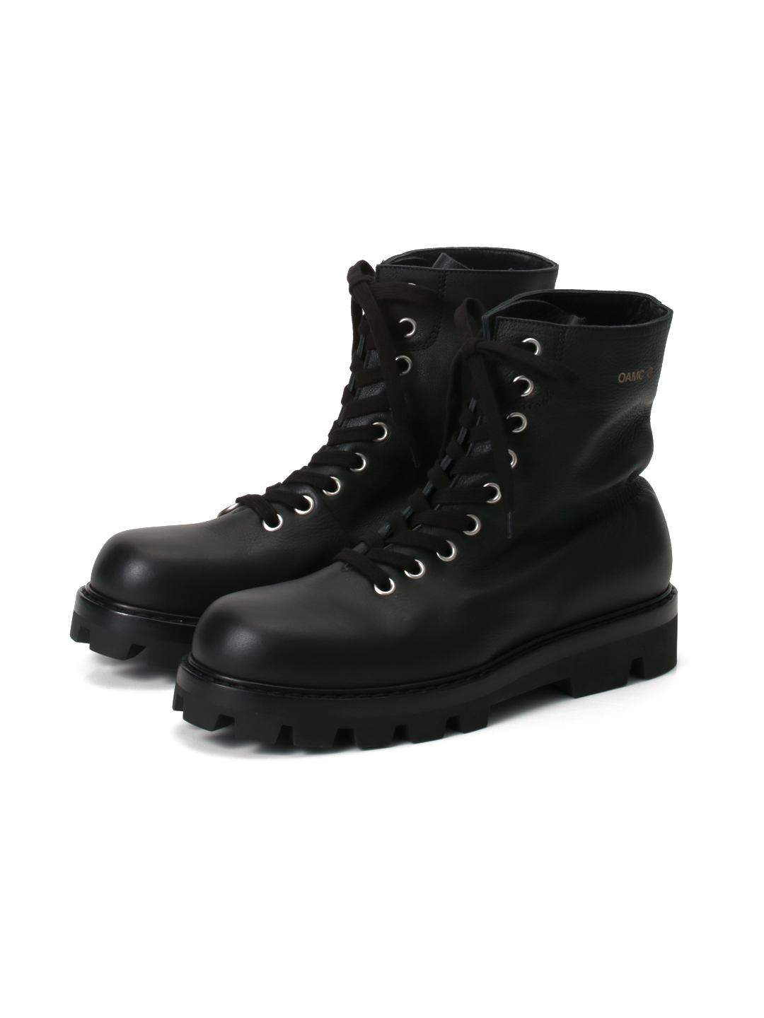 ブラック レースアップブーツ GAMMA BOOT - OAMC | GLADD(グラッド 